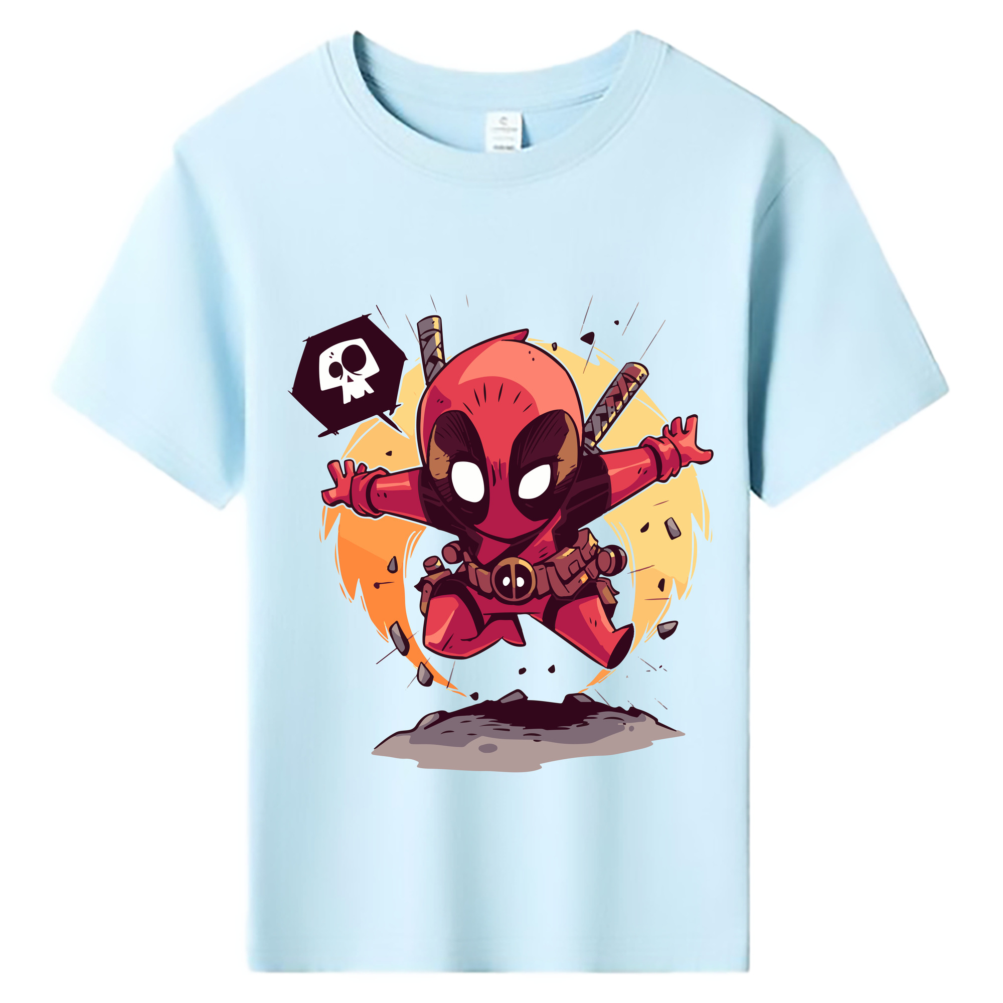 （画像用） アベンジャーズ The Avengers 綿100％キッズTシャツ（フロントプリント）